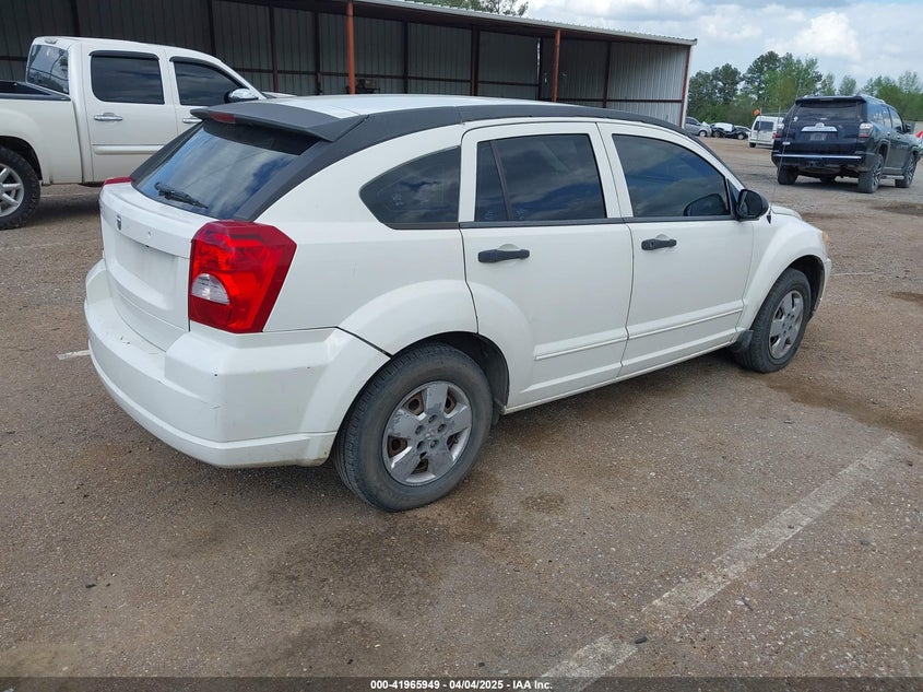 2008 DODGE CALIBER VIN: 1B3HB28B88D645452