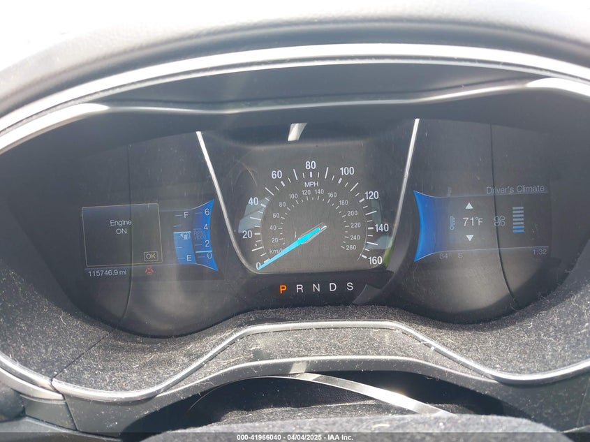 2014 FORD FUSION VIN: 3FA6P0HDXER194305