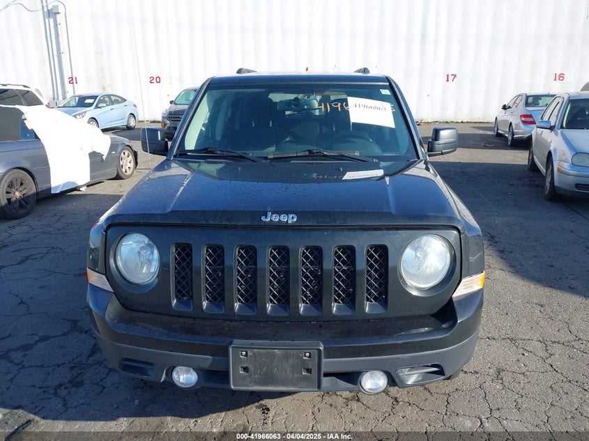 2015 JEEP PATRIOT VIN: 1C4NJRBB1FD357579