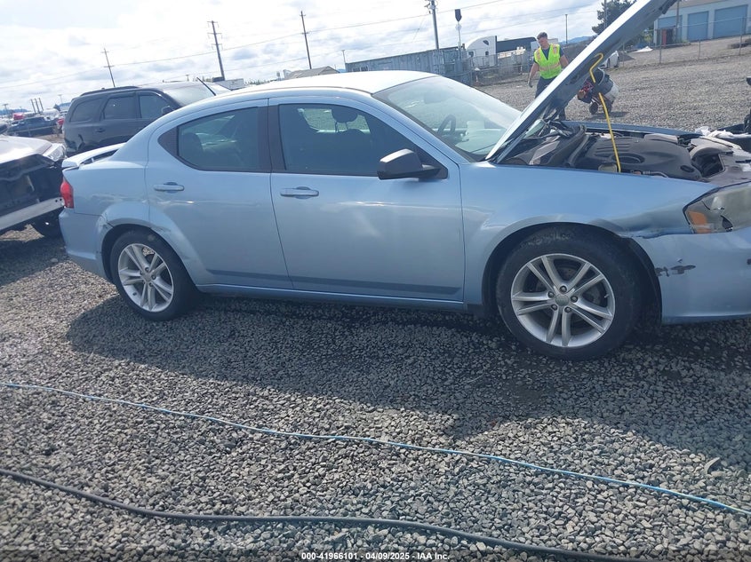 2013 DODGE AVENGER SE V6 - 1C3CDZAG3DN770689