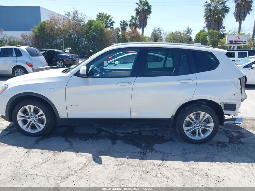 2017 BMW X3 VIN: 5UXWX7C56H0S18430