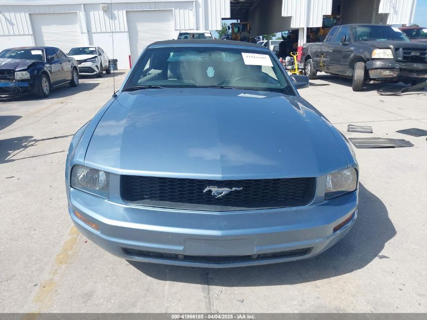 2006 Ford Mustang V6 VIN: 1ZVFT84N065224870 Lot: 41966185