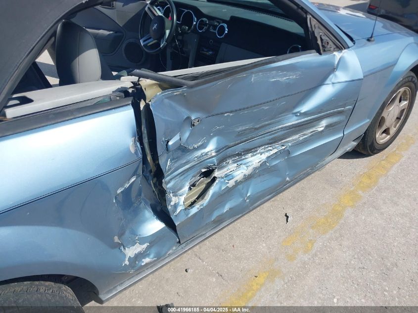 2006 Ford Mustang V6 VIN: 1ZVFT84N065224870 Lot: 41966185