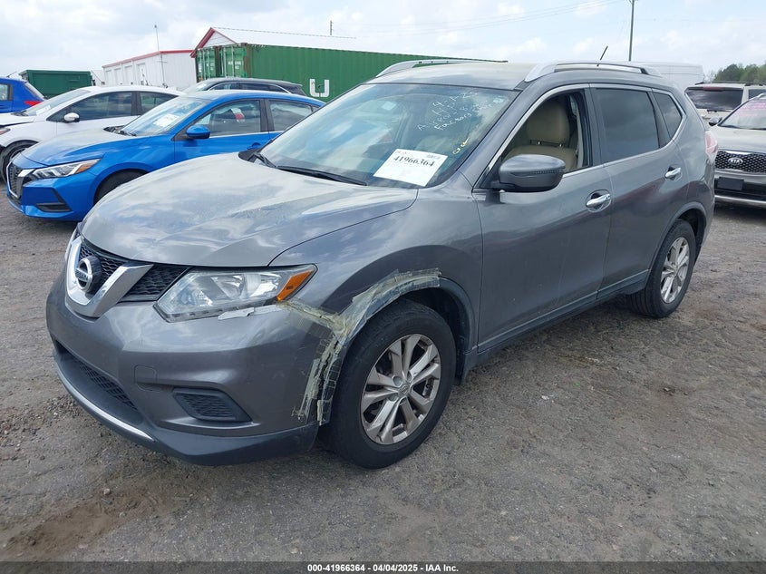 2016 NISSAN ROGUE SV - KNMAT2MT7GP634807