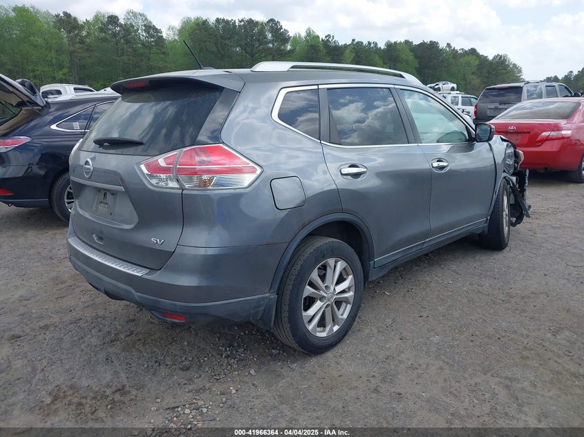 2016 NISSAN ROGUE SV - KNMAT2MT7GP634807