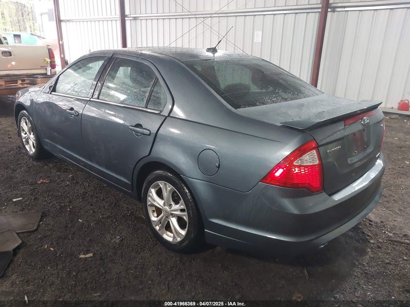 2012 FORD FUSION VIN: 3FAHP0HG6CR197248