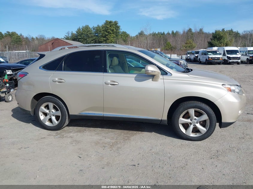 2011 LEXUS RX 350 VIN: 2T2BK1BAXBC105762