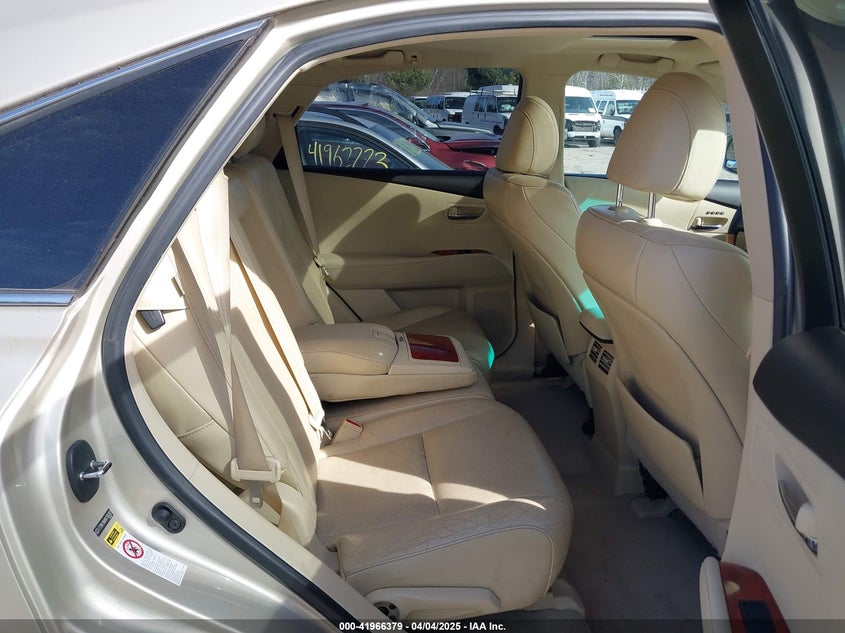 2011 LEXUS RX 350 VIN: 2T2BK1BAXBC105762