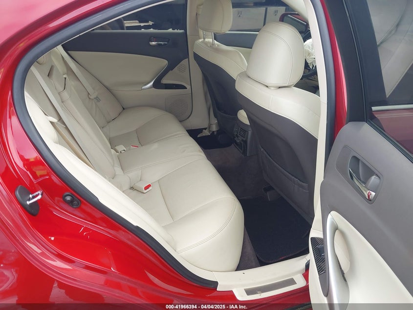 2012 LEXUS IS 350 VIN: JTHCE5C21C5002905