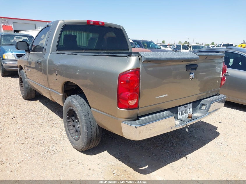 2007 DODGE RAM 1500 VIN: 1D7HA16K47J530920