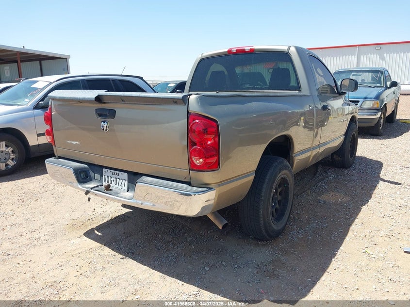 2007 DODGE RAM 1500 VIN: 1D7HA16K47J530920