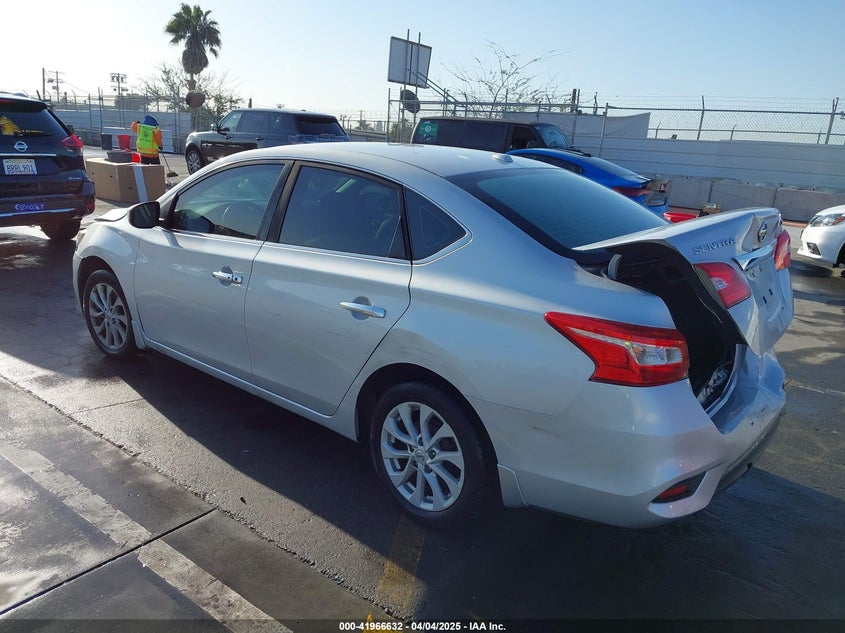 VIN 3N1AB7AP0JL624682 2018 NISSAN SENTRA SV