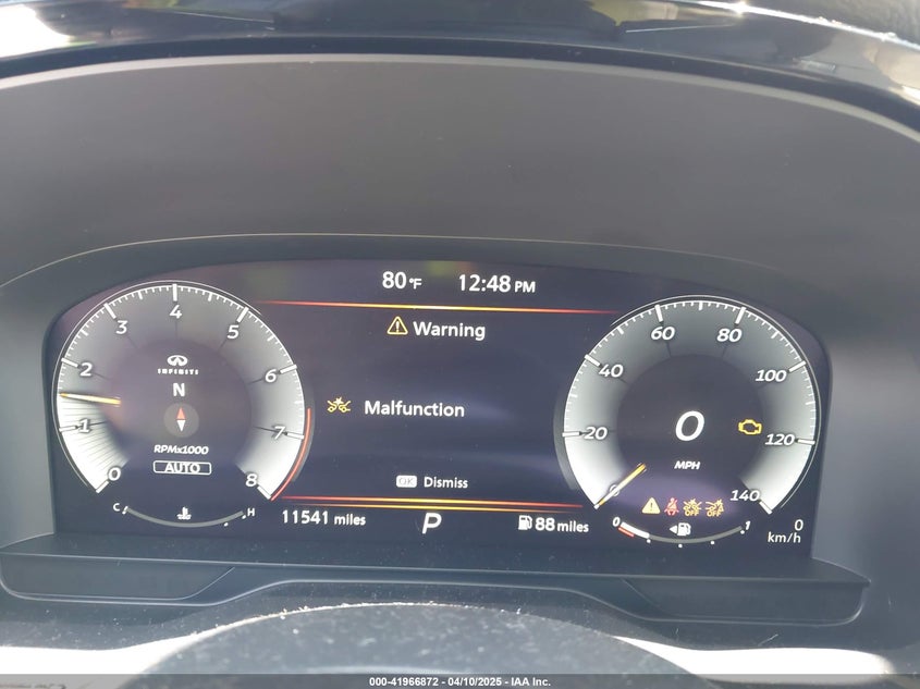 VIN 5N1DL1GS4PC362410 2023 INFINITI QX60 SENSORY AWD