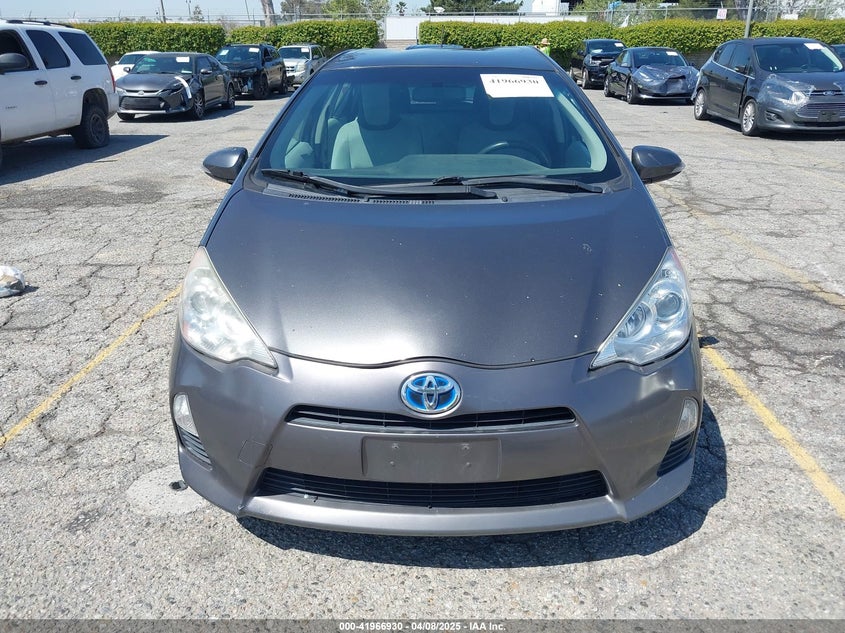 2013 TOYOTA PRIUS C VIN: JTDKDTB36D1540801