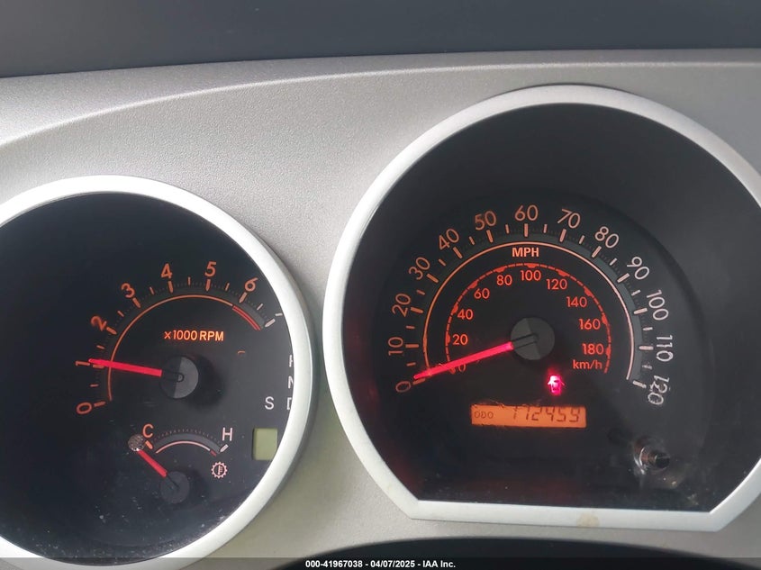 2007 TOYOTA TUNDRA VIN: 5TFBT54127X005167