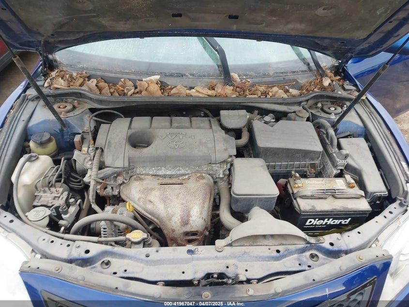 2011 TOYOTA CAMRY VIN: 4T4BF3EK4BR121338