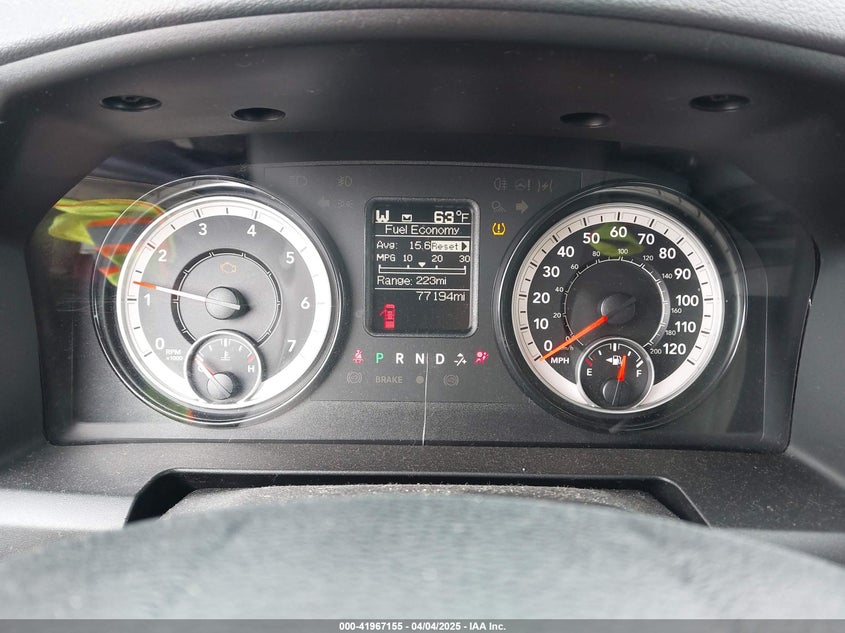 2019 RAM 1500 CLASSIC VIN: 1C6RR7TT5KS510757