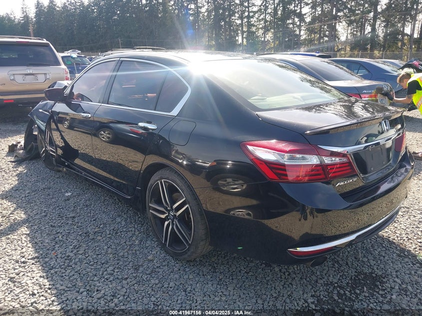 2016 HONDA ACCORD VIN: 1HGCR2F5XGA191479