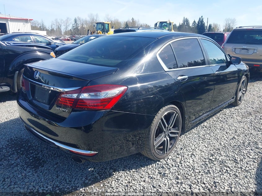 2016 HONDA ACCORD VIN: 1HGCR2F5XGA191479