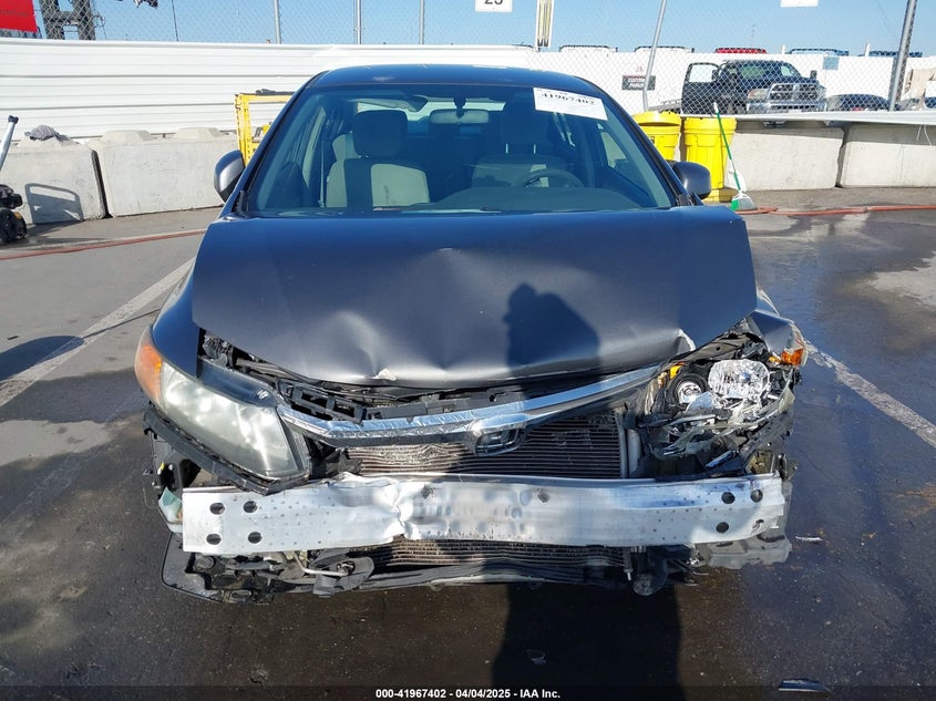 2012 Honda Civic Lx VIN: 2HGFB2F51CH573817 Lot: 41967402