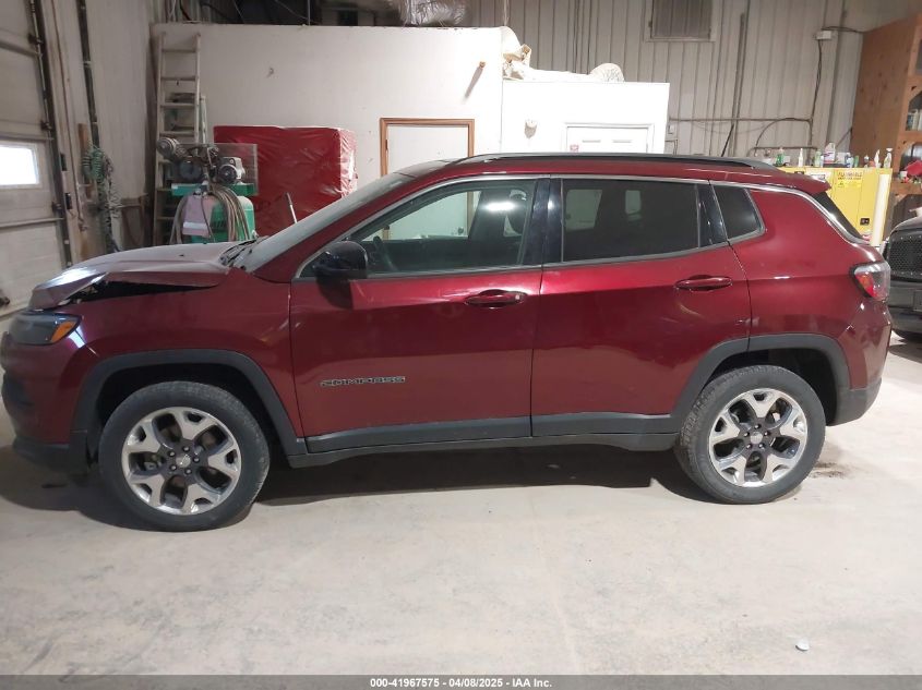 2022 Jeep Compass Latitude Lux 4X4 VIN: 3C4NJDFBXNT135659 Lot: 41967575