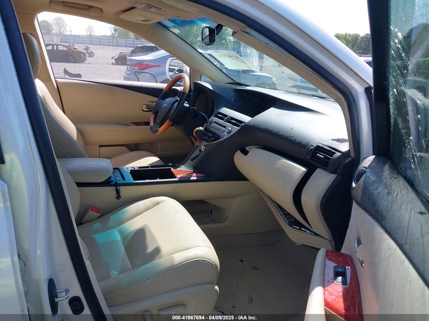 2011 LEXUS RX VIN: 2T2ZK1BA1BC054523