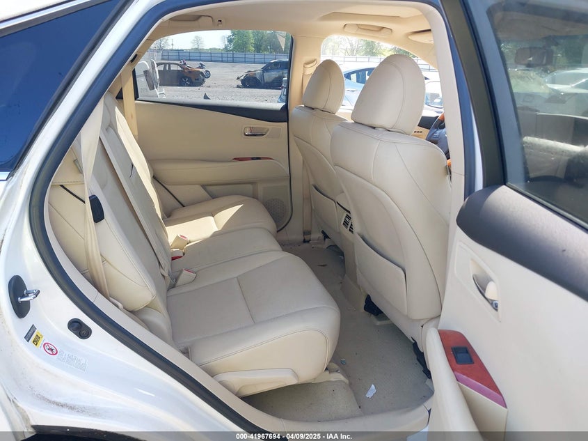 2011 LEXUS RX VIN: 2T2ZK1BA1BC054523