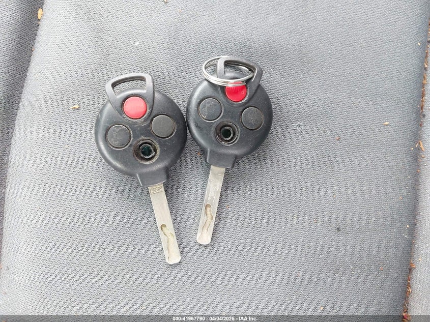 2008 SMART FORTWO VIN: WMEEJ31X58K163695