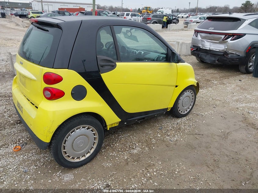 2008 SMART FORTWO VIN: WMEEJ31X58K163695
