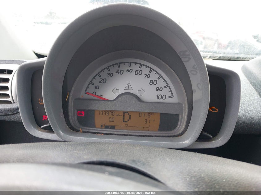 2008 SMART FORTWO VIN: WMEEJ31X58K163695