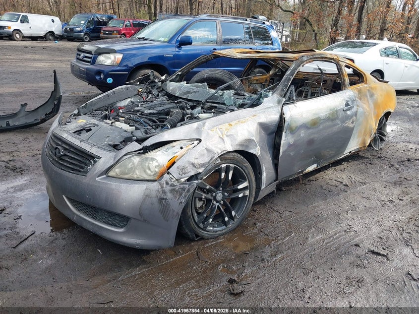 2008 INFINITI G37 VIN: JNKCV64E68M128544