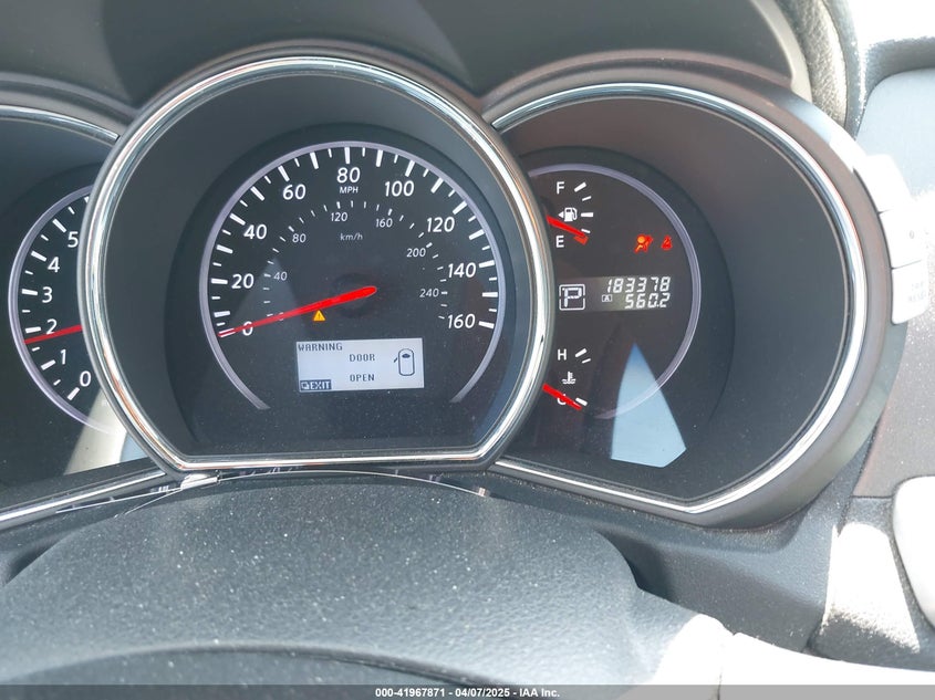 2011 NISSAN MURANO VIN: JN8AZ1MU8BW064756