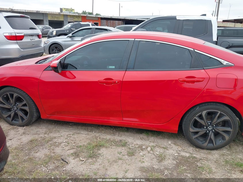VIN 2HGFC2F81KH583897 2019 HONDA CIVIC SPORT