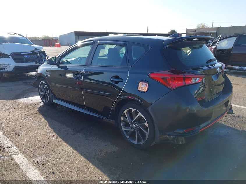 2017 TOYOTA COROLLA IM VIN: JTNKARJE0HJ534802