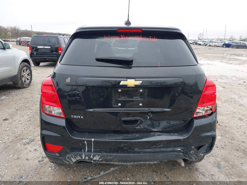 2020 CHEVROLET TRAX FWD LS - KL7CJKSB6LB033191