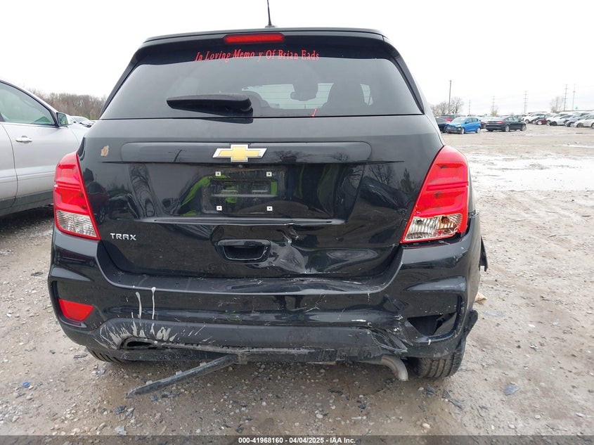 2020 CHEVROLET TRAX FWD LS - KL7CJKSB6LB033191