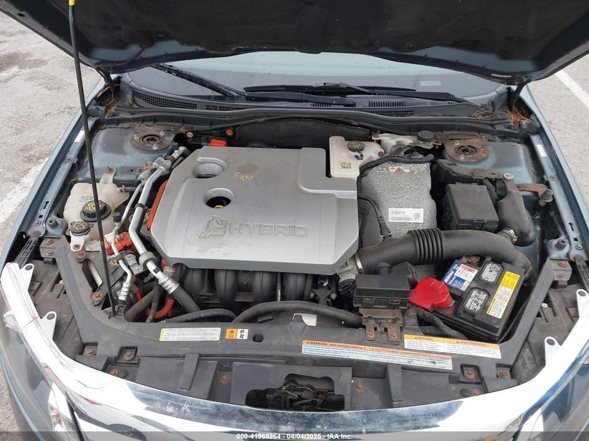 2012 FORD FUSION HYBRID VIN: 3FADP0L39CR177630
