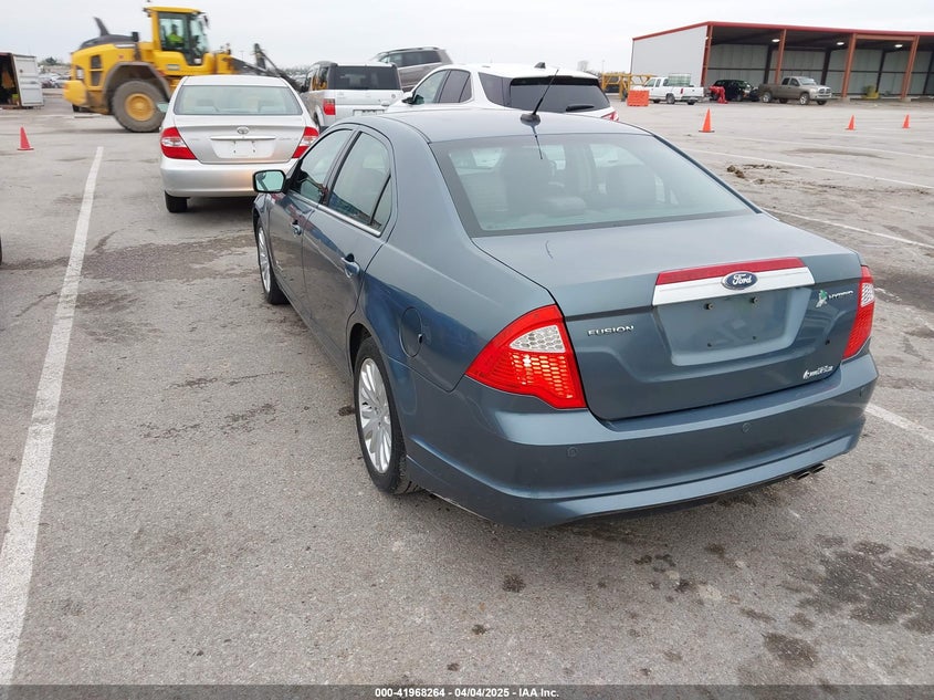 2012 FORD FUSION HYBRID VIN: 3FADP0L39CR177630