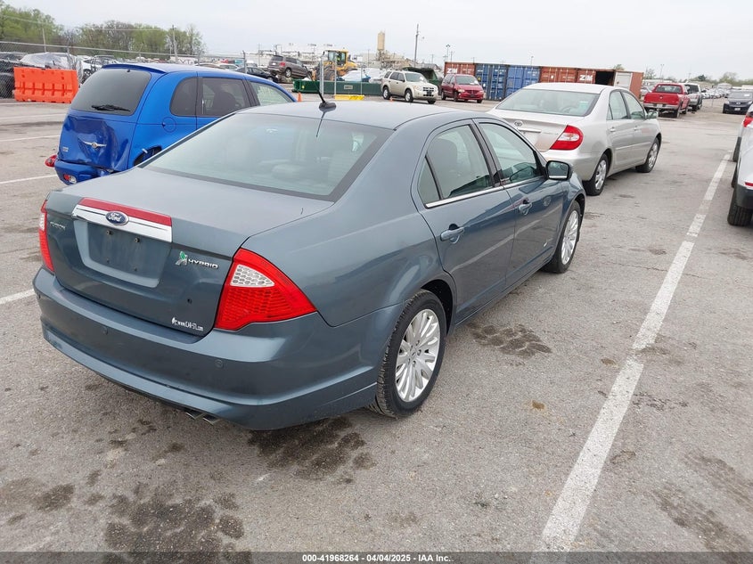 2012 FORD FUSION HYBRID VIN: 3FADP0L39CR177630