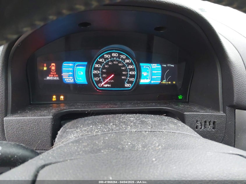 2012 FORD FUSION HYBRID VIN: 3FADP0L39CR177630
