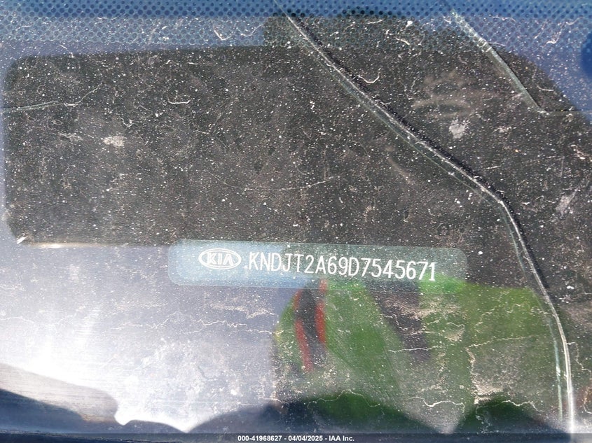 2013 Kia Soul + VIN: KNDJT2A69D7545671 Lot: 41968627