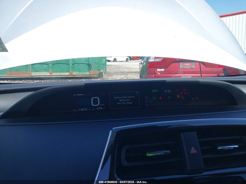2016 TOYOTA PRIUS VIN: JTDKARFU1G3006077