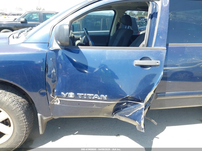 2008 NISSAN TITAN VIN: 1N6AA07D88N307390