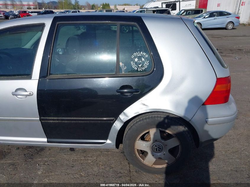 2001 Volkswagen Golf Gls Tdi VIN: 9BWGP61JX14066818 Lot: 41968719