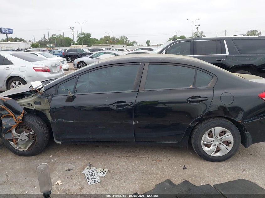 2013 HONDA CIVIC VIN: 2HGFB2F58DH560614