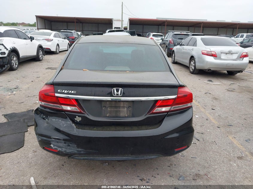 2013 HONDA CIVIC VIN: 2HGFB2F58DH560614