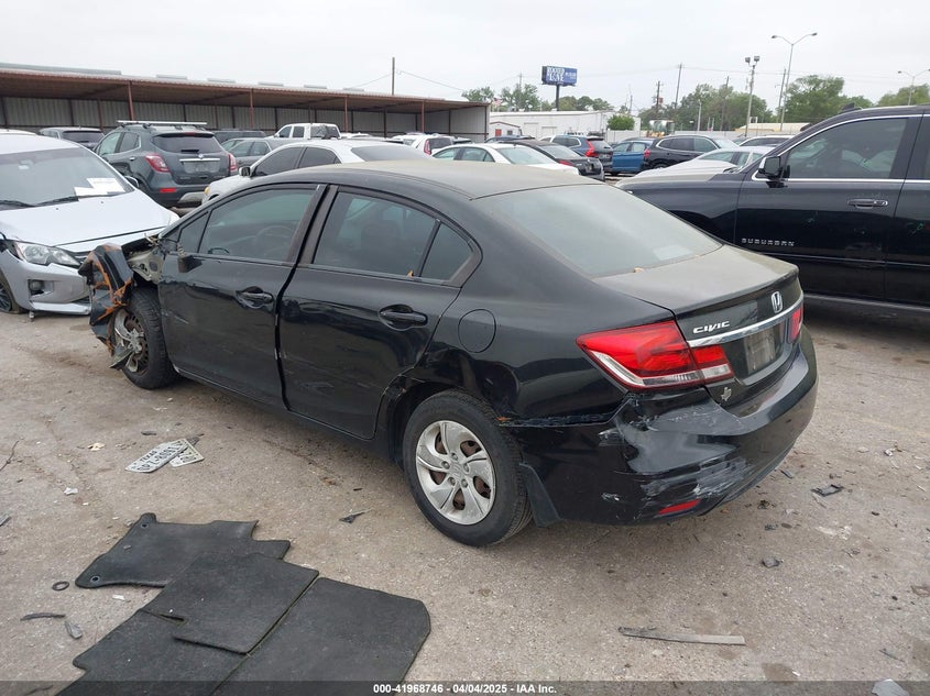 2013 HONDA CIVIC VIN: 2HGFB2F58DH560614