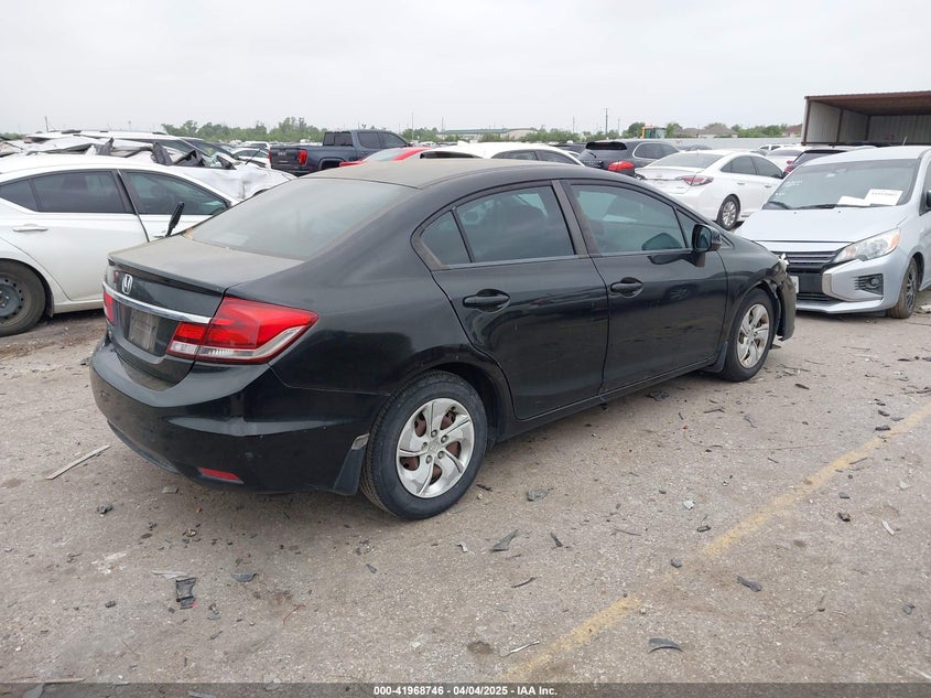 2013 HONDA CIVIC VIN: 2HGFB2F58DH560614