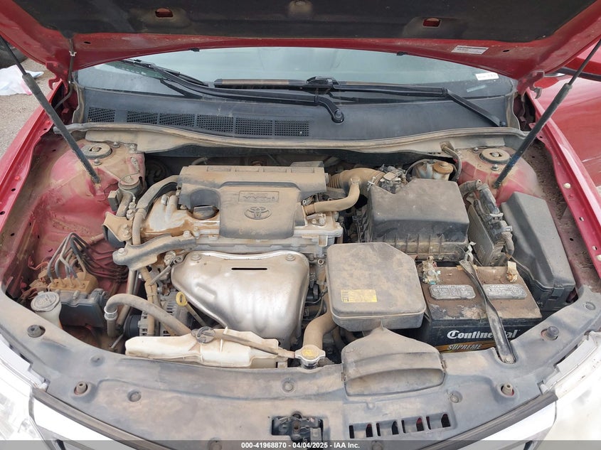 2013 TOYOTA CAMRY VIN: 4T1BF1FK6DU701948