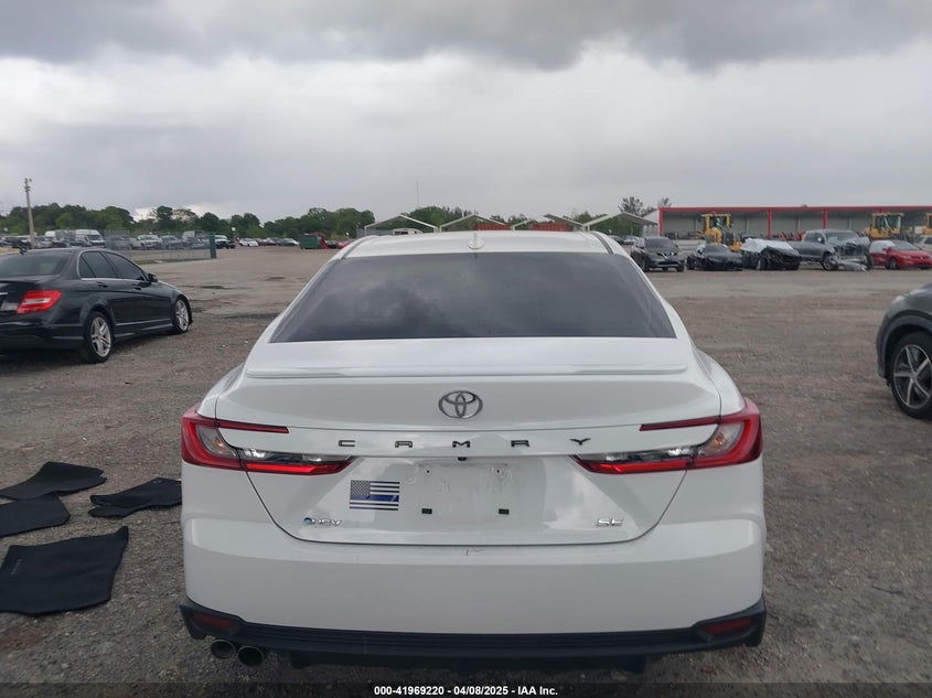 2025 TOYOTA CAMRY VIN: 4T1DAACK6SU531129